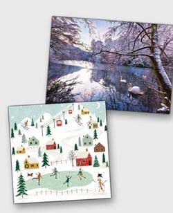 Winter Scene Christmas Cards