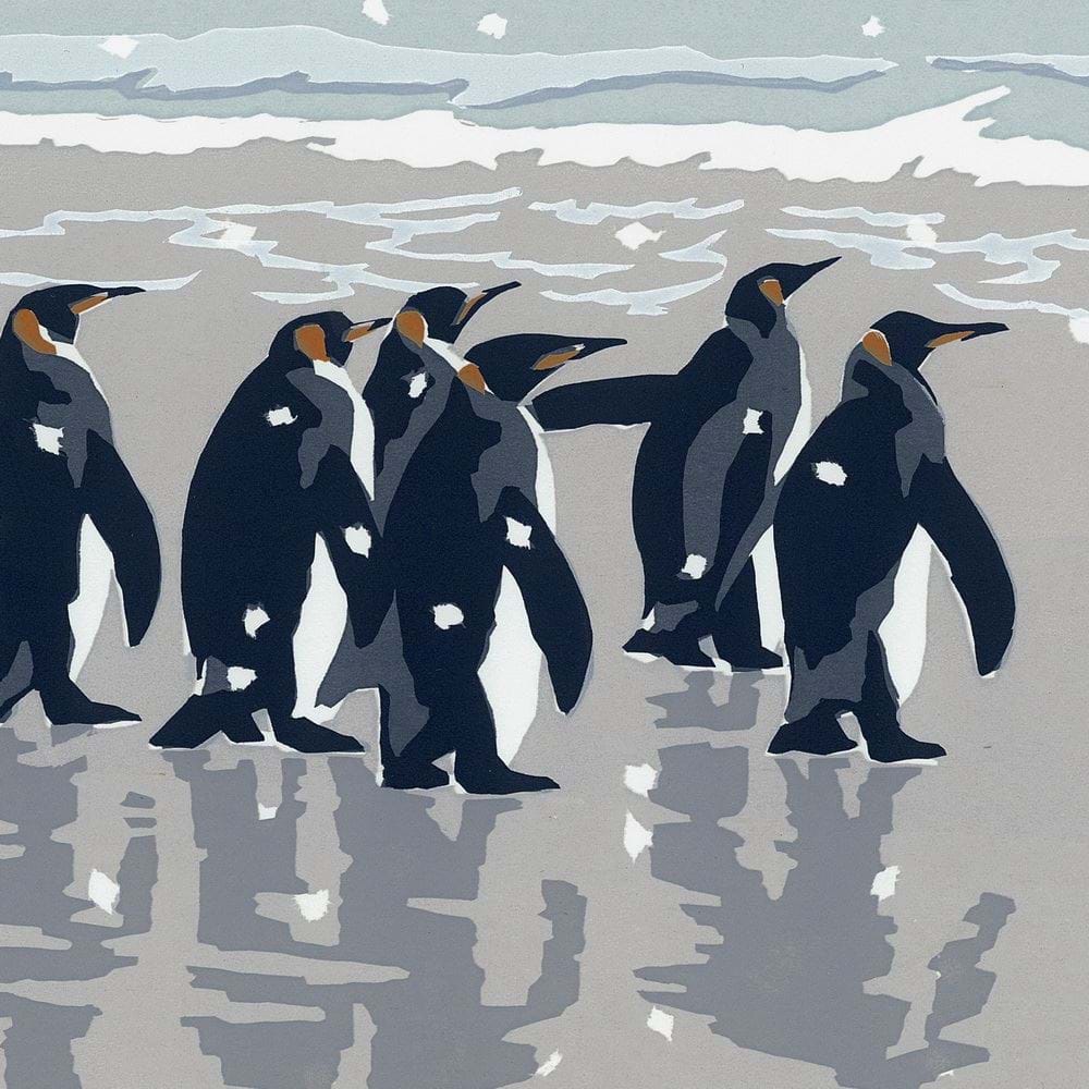 Snowy Penguins Christmas Card Pack (5)