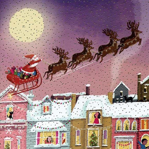 Sleigh Ride Christmas Card