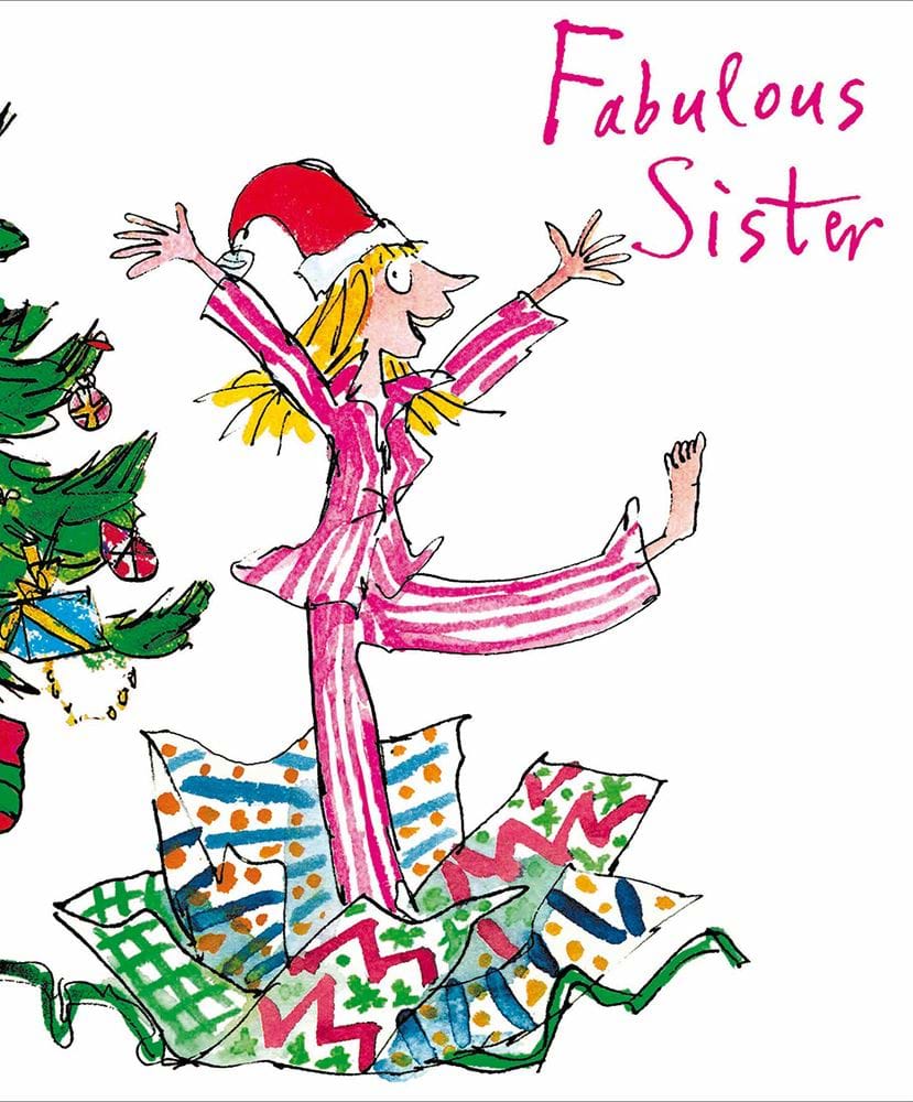 Wrapped Up Sister Christmas Card