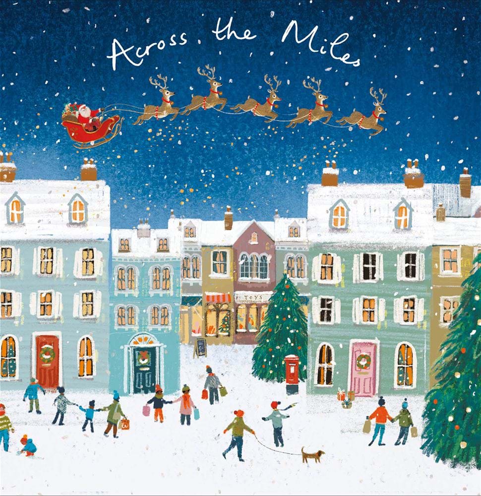 Sleigh Ride Across the Miles Christmas Card
