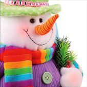 Smiling Snowman Christmas Card