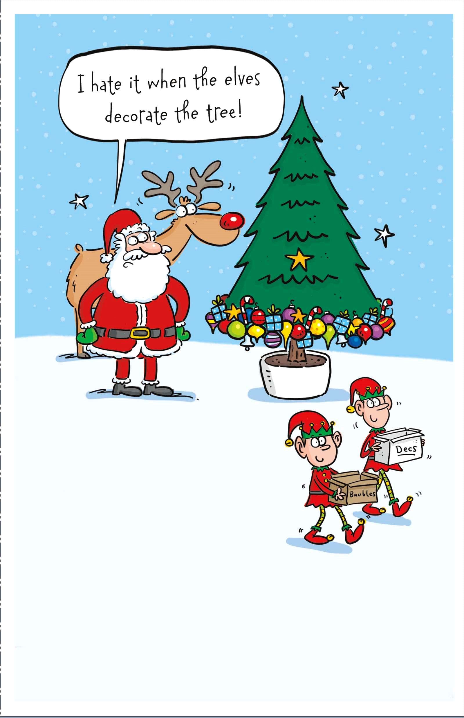 Decorate the Tree Christmas Card