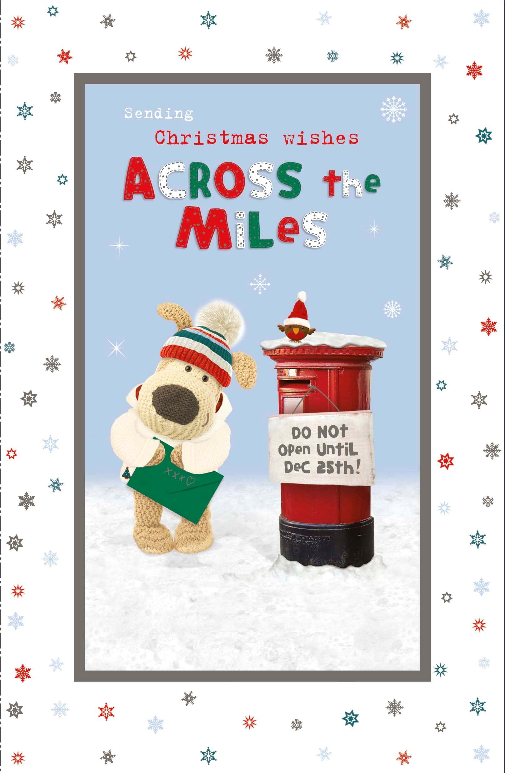 Boofle Across the Miles Christmas Card