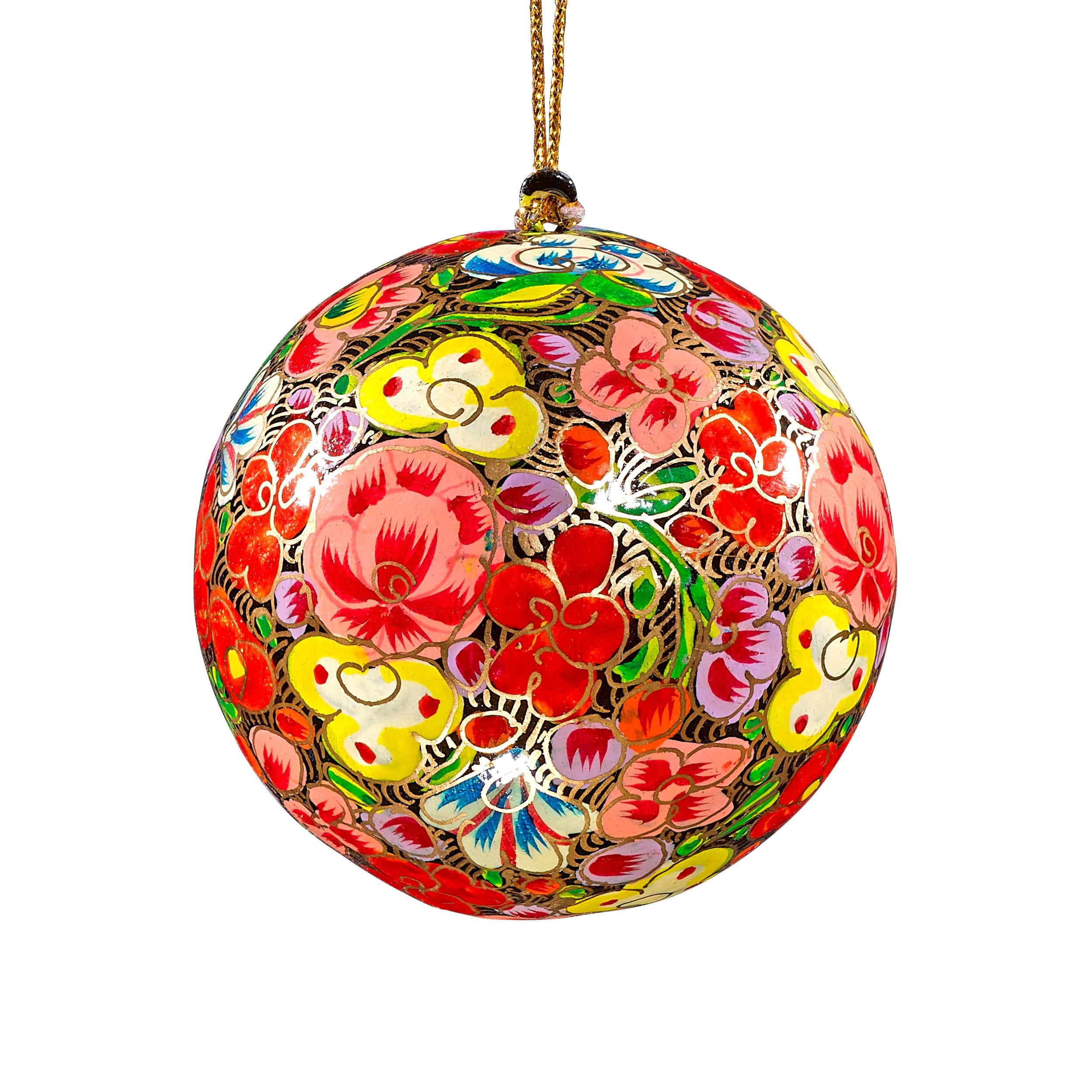 Roses Handmade Christmas Bauble