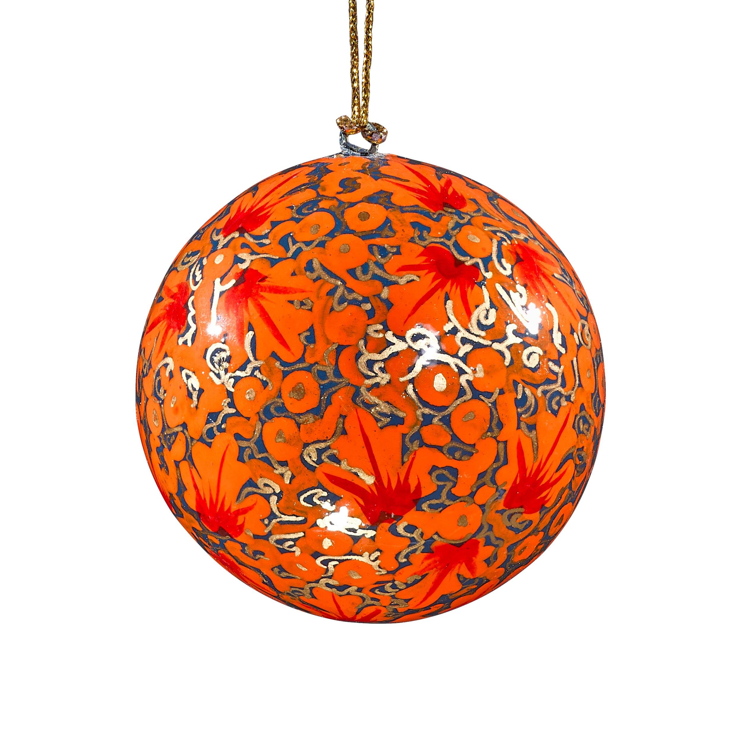Cosy Orange Bauble