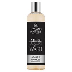 Men's Amber Oakmoss Luxury Wash by Heyland & Whittle