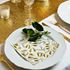 Gold Mistletoe Christmas Paper Napkins - 20 Pack