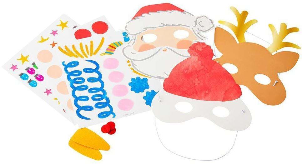 Craft With Santa Mask Kit