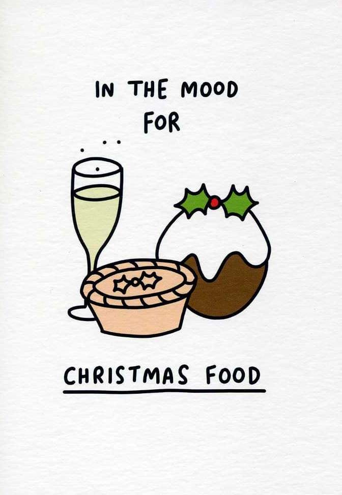 In the Mood for Food Christmas Card