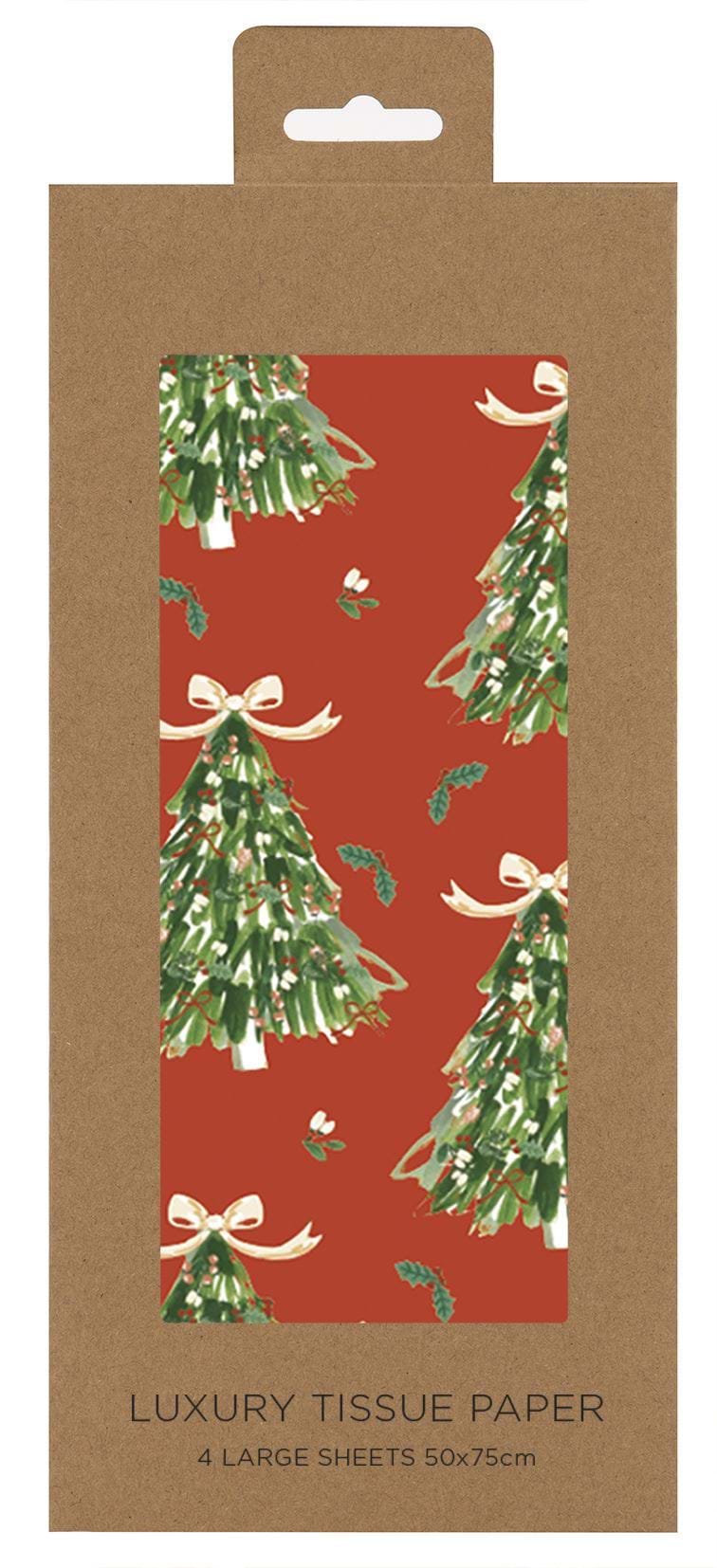 Festive Trees Christmas Tissue Paper