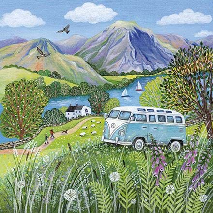 Campervan Greeting Card