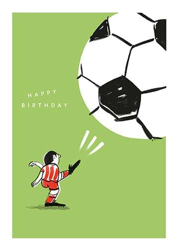 Football Birthday Card