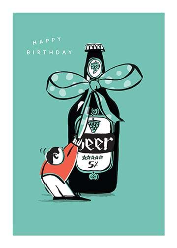 Beer Birthday Card