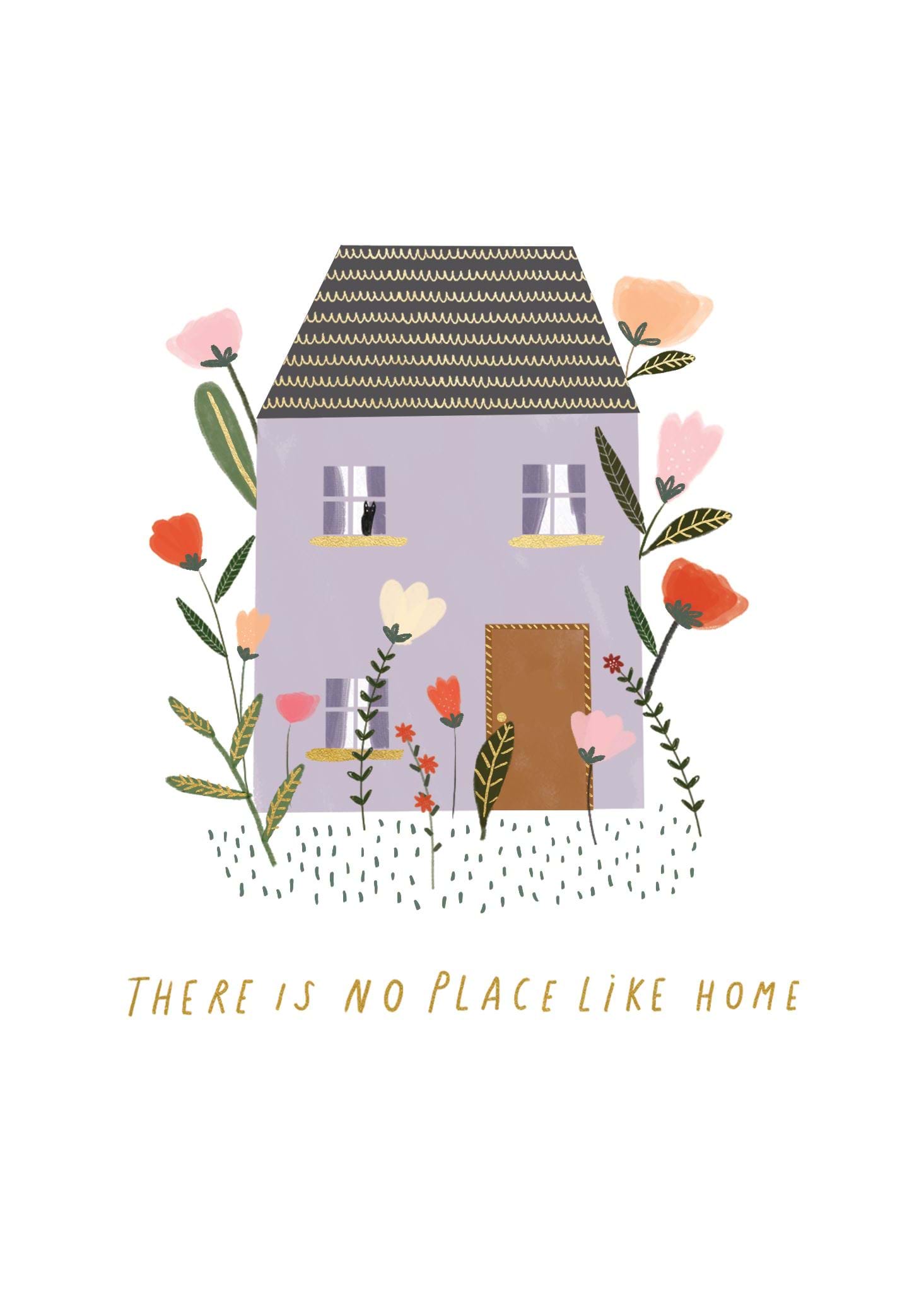 No Place Like Home New Home Card