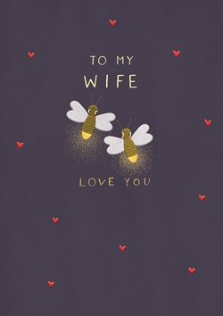 Firefly Wife Birthday Card