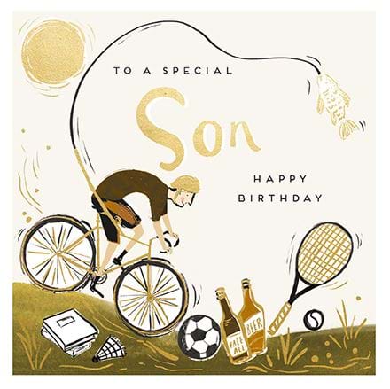 Hobbies Son Birthday Card
