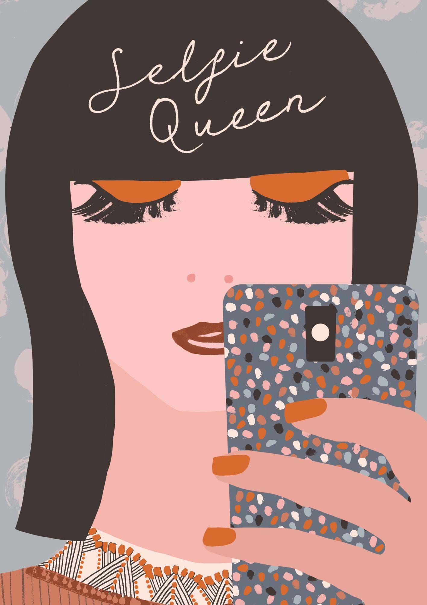 Selfie Queen Birthday Card