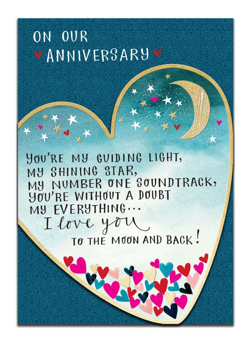 My Guiding Light Anniversary Card