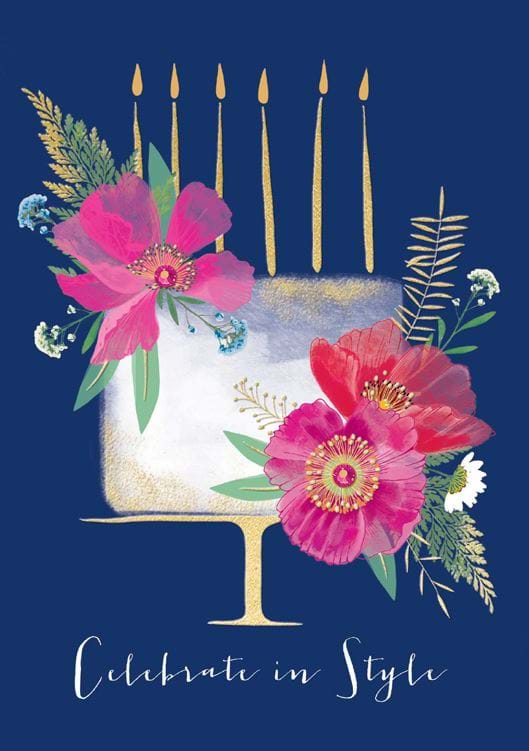 Celebrate in Style Birthday Card