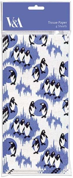 Penguins Christmas Tissue Paper