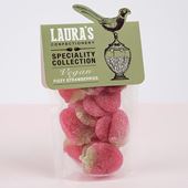Fizzy Strawberries by Laura's Confectionery