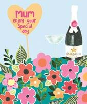 Champagne Mother's Day Card