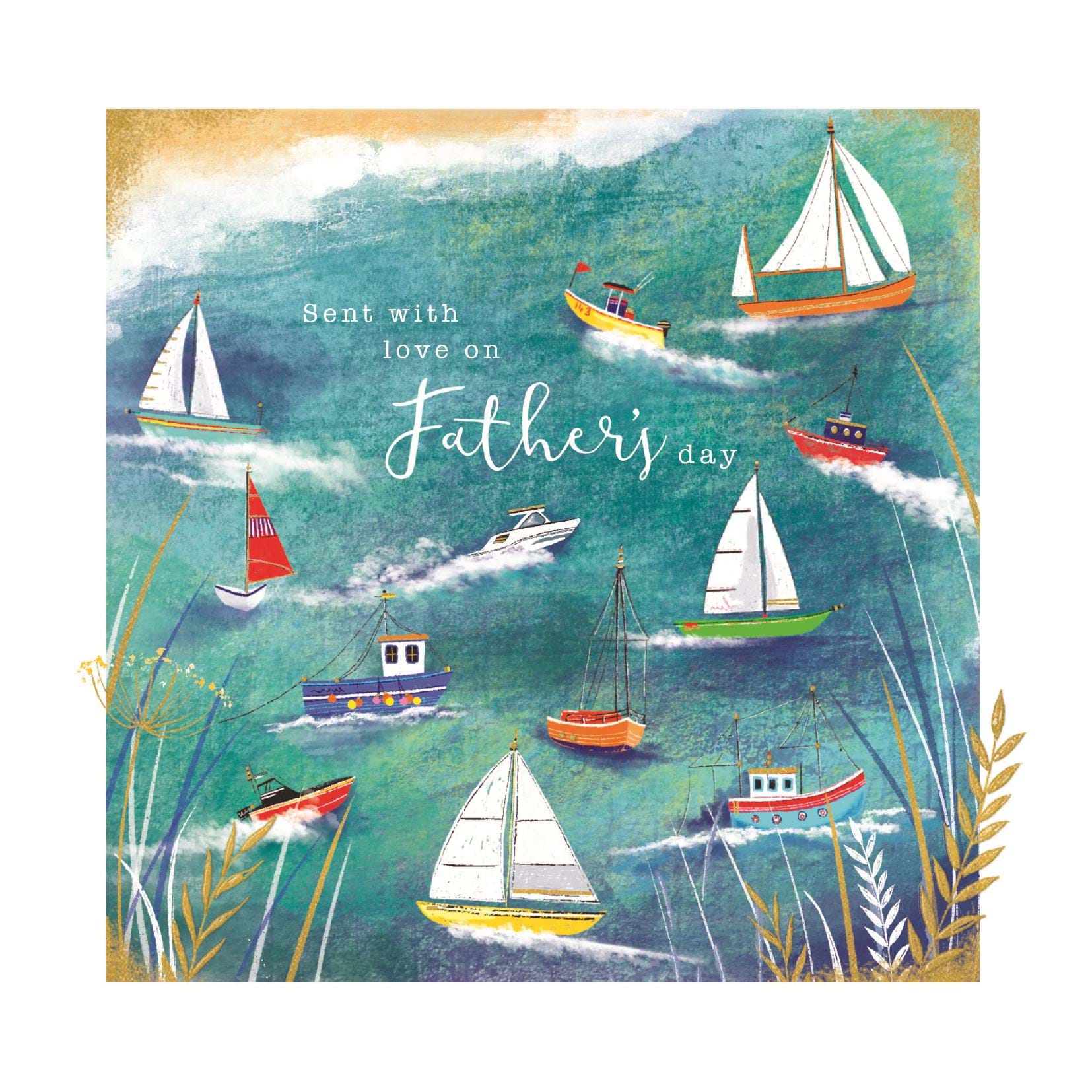 Boats Father's Day Card