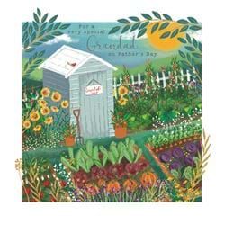 Allotment Shed Grandad Father's Day Card
