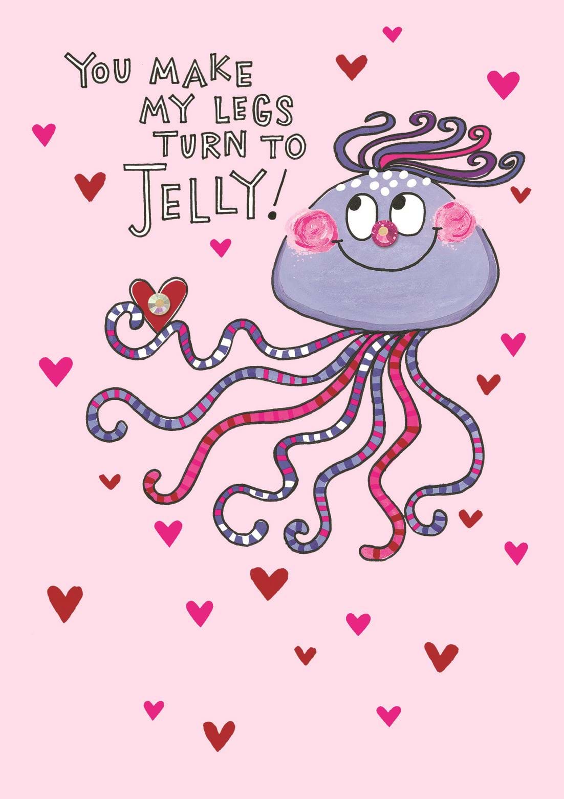 Jelly Legs Valentine's Day Card