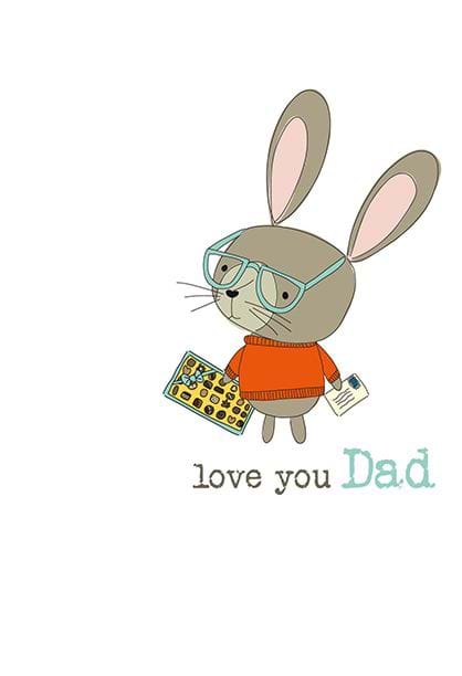 Love Dad Greeting Card