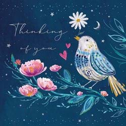 Little Bird Thinking of You Card
