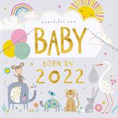 Born in 2022 New Baby Card