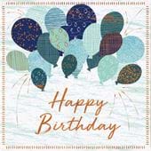 Balloon Bunch Birthday Card