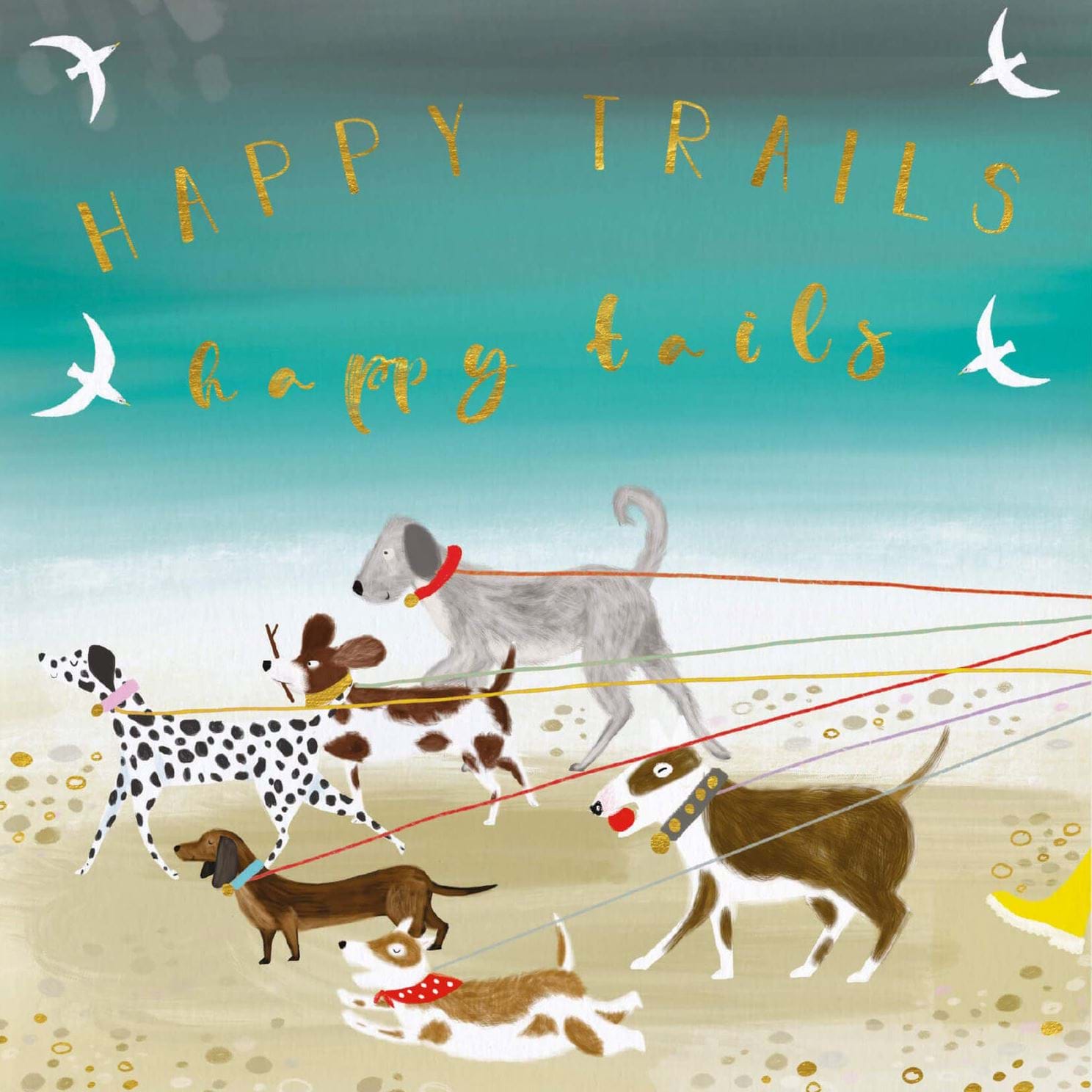 Happy Trails Birthday Card