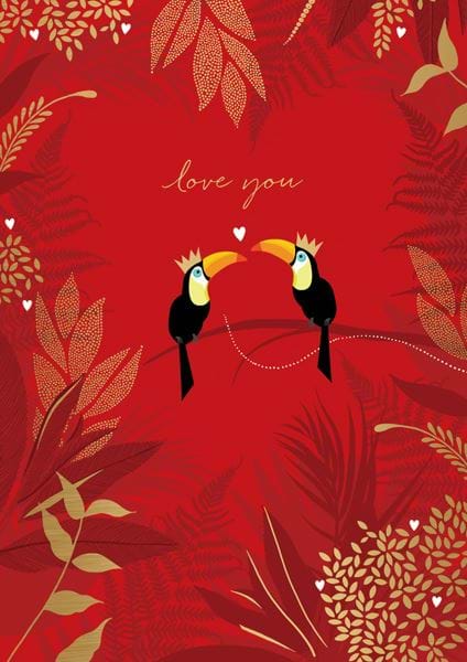 Toucan Valentine's Day Card