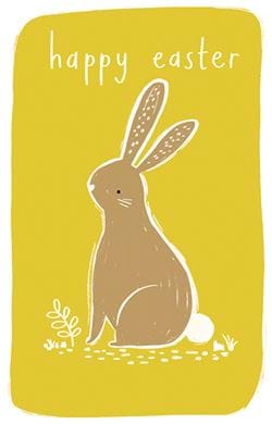Little Bunny Easter Card Pack (6)