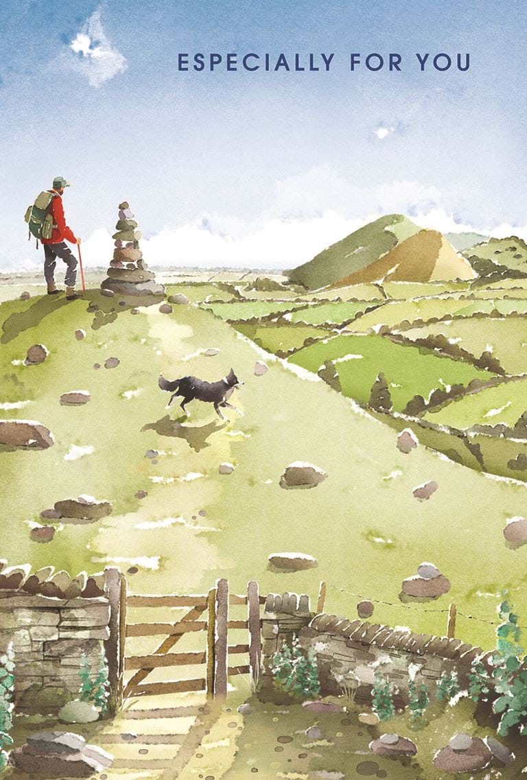 Countryside Walks Birthday Card