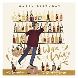 Wine Lover Birthday Card