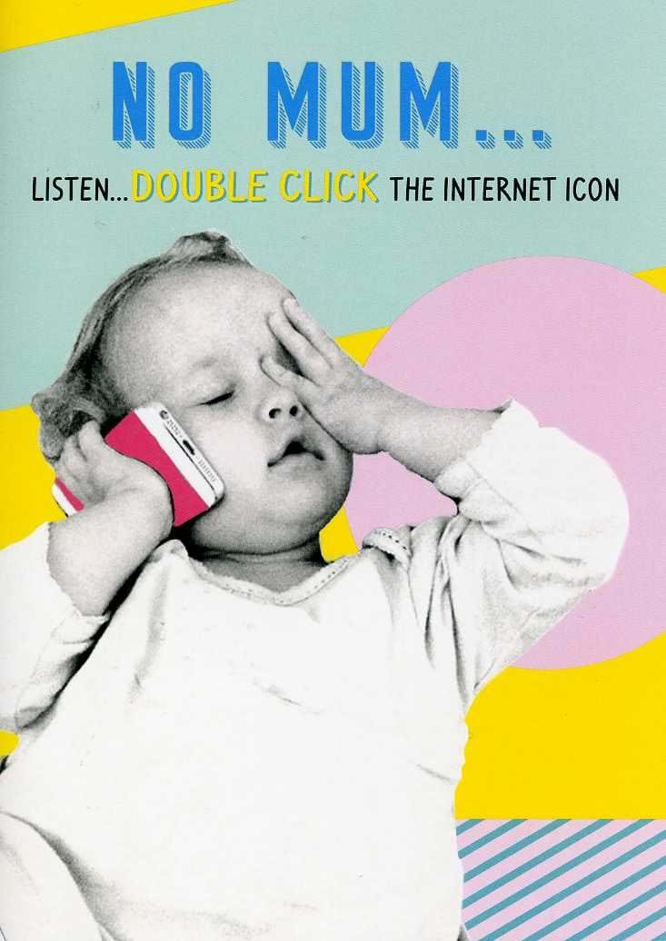 Double Click Mum Birthday Card