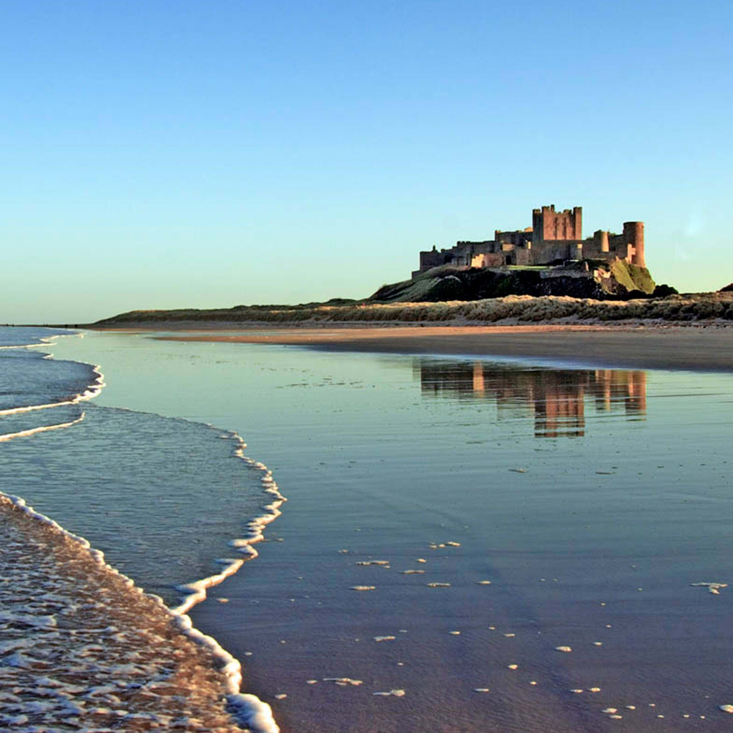 Bamburgh Castle Greeting Card