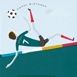 Goal Birthday Card