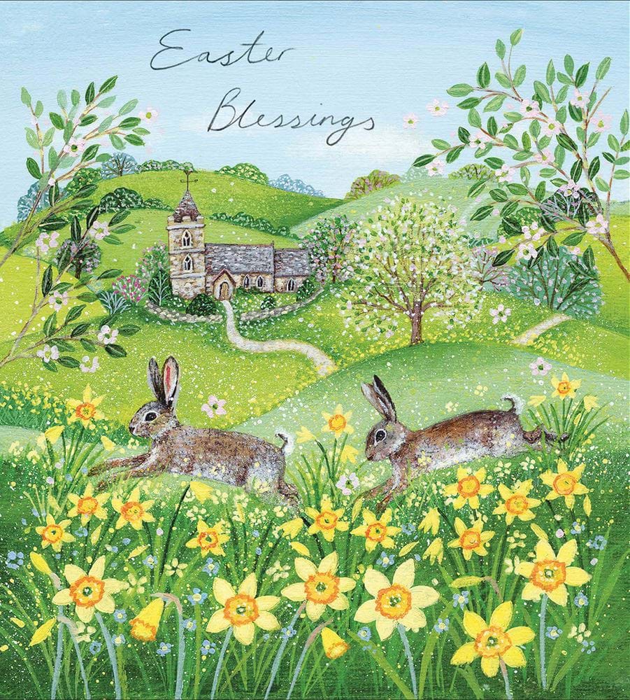 Bunny Blessings Easter Card