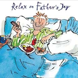 Relax Father's Day Card
