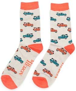 Jeep Bamboo Socks in Silver - One Size