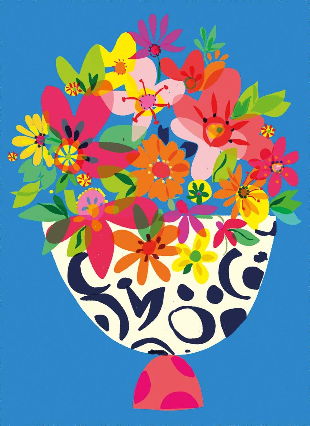 Beautiful Blooms Greeting Card