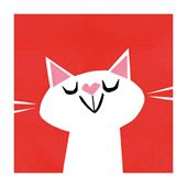 Love Cat Greeting Card