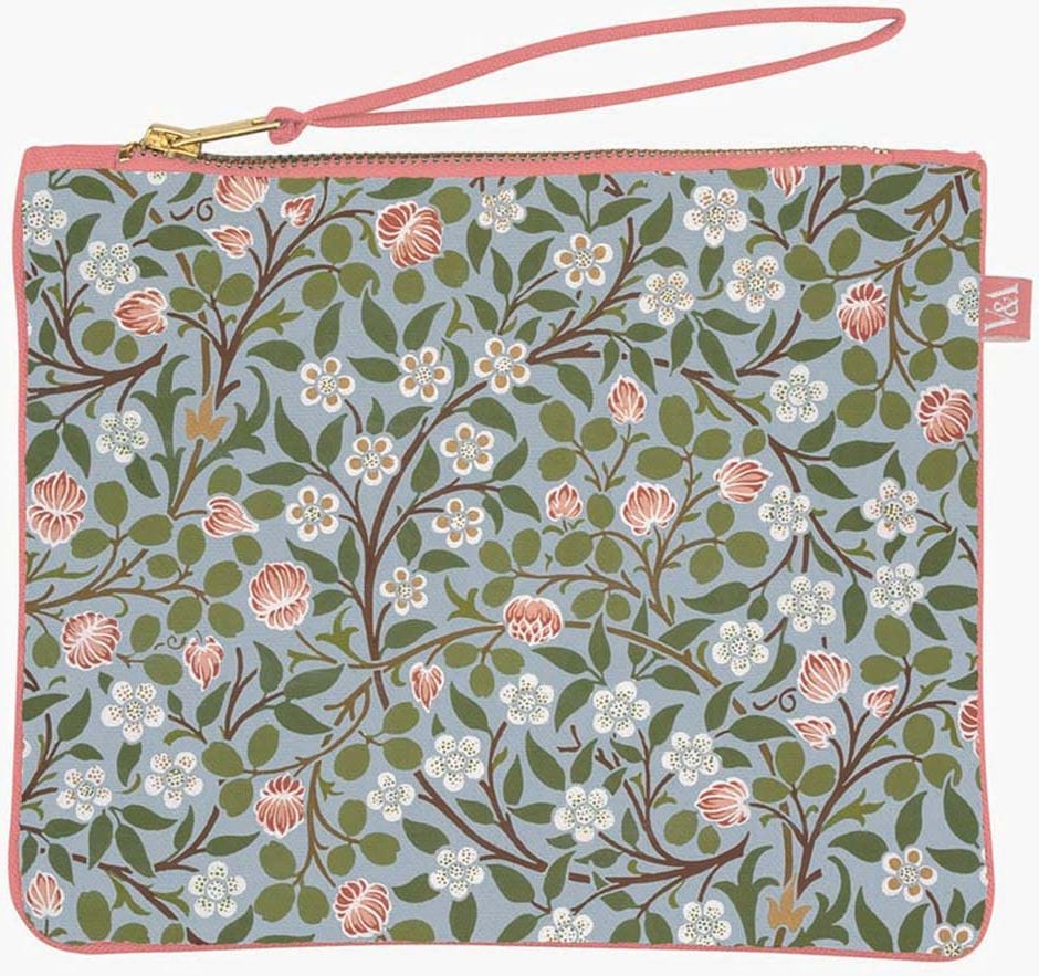 Clover Cotton Canvas Pouch Bag