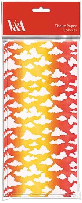 Cloudy Sky at Sunset Tissue Paper 4 Sheets