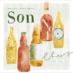 Cheers To You Son Birthday Card